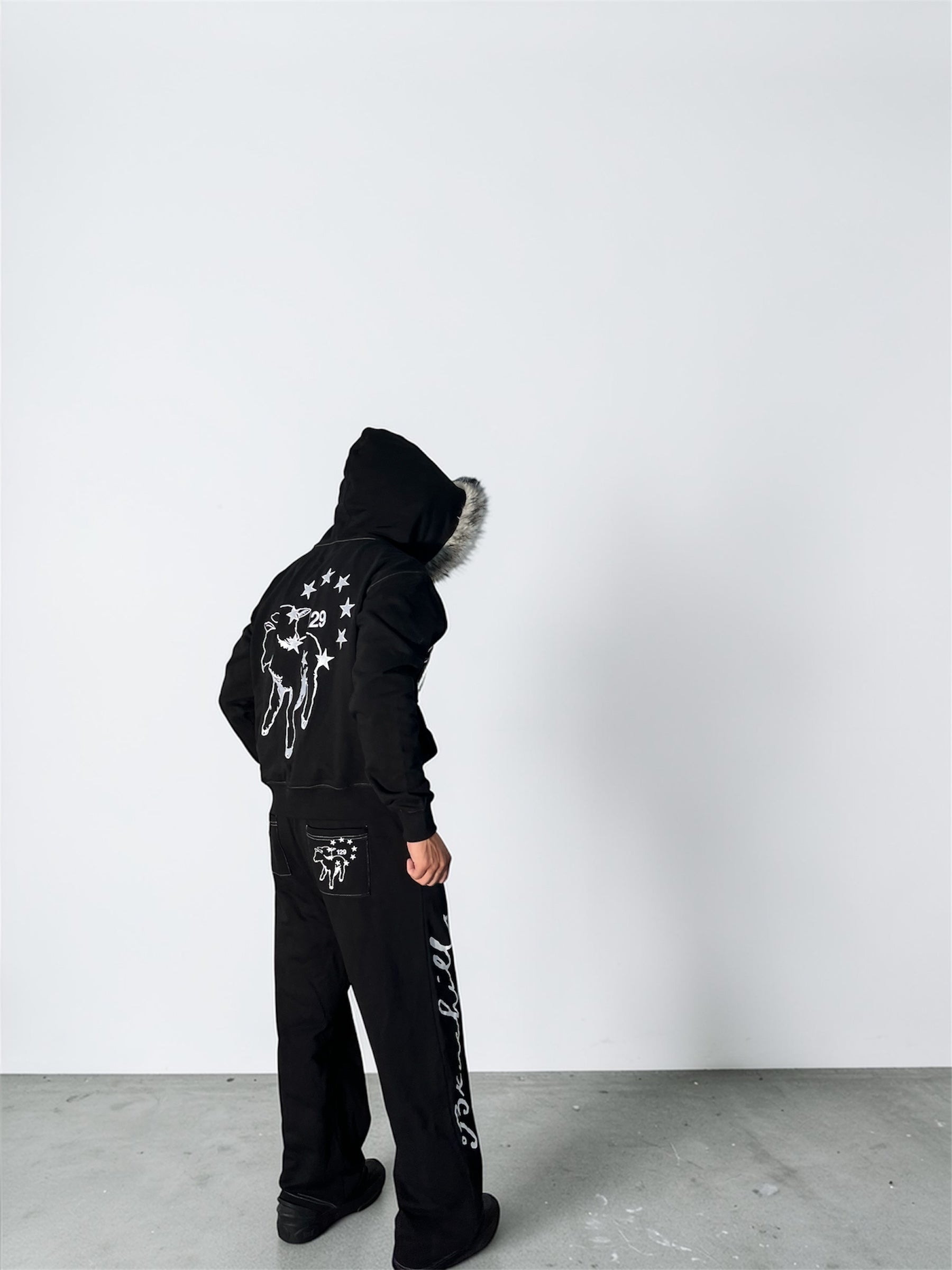 Lamb Hoodie - Blue Hills